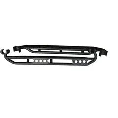 TrailFX Rocker Guards Black Steel: Jeep Wrangler JK 2007-2018 3.6L/3.8L V6