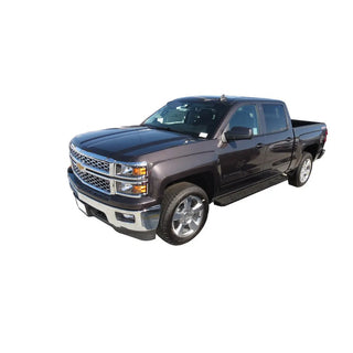 TrailFX Work Truck Running Board Steel Black (CREW CAB): Ram 1500 2019-2024 3.6L/5.7L