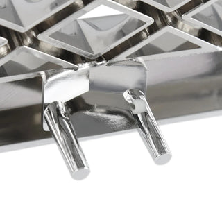 Spec D Mesh Grille (Chrome, Honeycomb): Dodge Ram 1500 2009 - 2012