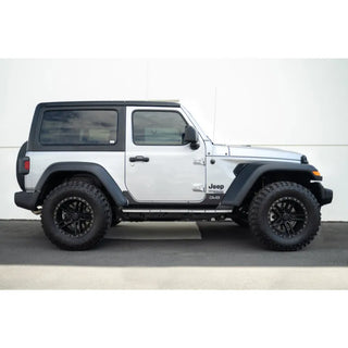 DV8 Offroad Rock Skins 2-Door: Jeep Wrangler JL 2018-26 - Black