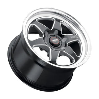 Weld S156 Ventura Drag / Gloss Black Milled | 20x7 | 6x139.7 | +13mm Offset