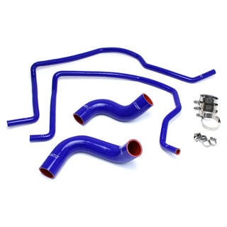 HPS Silicone Radiator & Heater Coolant Hose Kit Blue: Dodge Ram 1500 2004-2006 8.3L SRT10