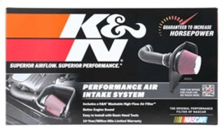 K&N 57 Series Cold Air Intake: Dodge Ram 1500 & 2500 5.7L Hemi 2011 - 2018