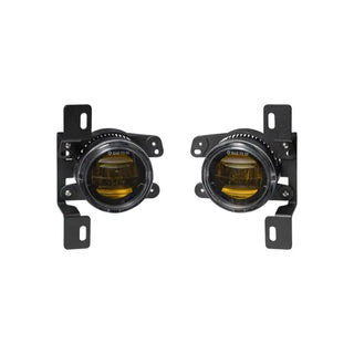 Diode Dynamics Elite Series Fog Lamps Yellow (FRONT): Jeep Gladiator/Wrangler 18-26 3.6L/3.0L EcoDiesel