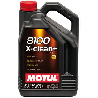 Motul 8100 X-CLEAN Plus 5W-30 (5L Case of 4)