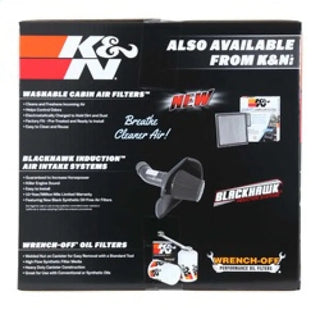 K&N 57 Series Cold Air Intake: Dodge Ram 1500 & 2500 5.7L Hemi 2011 - 2018