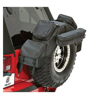 Bestop Roughrider Spare Tire Organizer 34-37in: Fits Jeep Wrangler 1991-2024 2.0L-6.4L