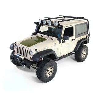 Rugged Ridge Sherpa Roof Rack (TOP): Jeep Wrangler 2007-2018 3.6L/3.8L V6