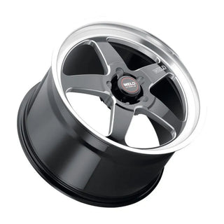 Weld S155 Ventura Drag / Gloss Black Milled | 17x10 | 5x115 | +30mm Offset