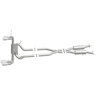 MagnaFlow Street Series Cat-Back Perf Exhaust System Quad Split Tips: Jeep Grand Cherokee 2014-2021 3.6L / 5.7L