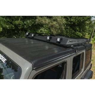Rugged Ridge Roof Rack with Basket (TOP): Jeep Wrangler JL 2018-2024 2.0L/3.6L
