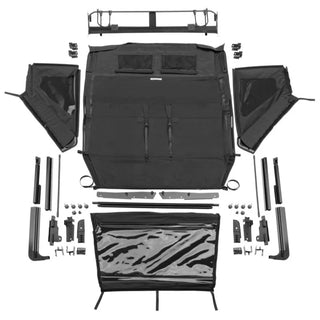 Rampage Trailview Fastback Black Diamond (TOP): Jeep Wrangler JL 2018-2021 4-Door