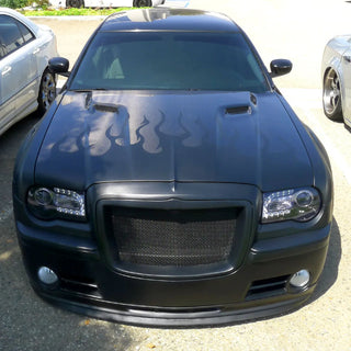 Spec D Projector Halo Headlights (Smoke): Chrysler 300C 2005 - 2010