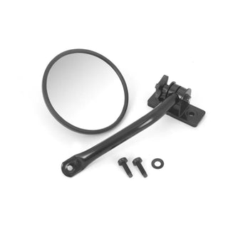 Rugged Ridge Quick Release Mirror Kit Black: Jeep Wrangler 1997-2018