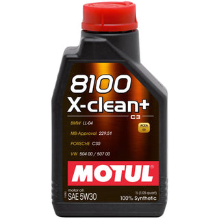 Motul 8100 X-CLEAN 5W-30 (1L Case of 12)