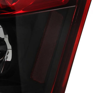 Spec D Altezza Tail Lights (Red w/ Black Bottom): Dodge Magnum 2005 - 2008