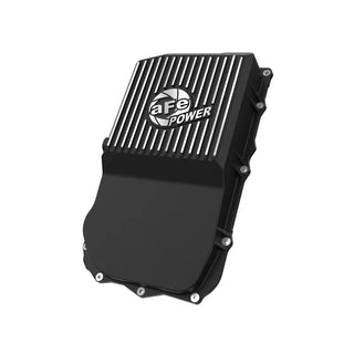 FastHemis Pro Series Transmission Pan Black (REAR): Jeep / RAM 850RE 8HP70 8HP75