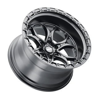 Weld W108 Ledge / Satin Black / Black Ring | 20x9 | 6x139.7 | +20mm Offset