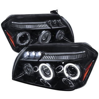 Spec D Projector Halo Headlights (Smoke): Dodge Magnum 2005 - 2007