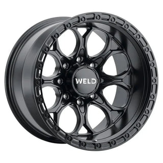 Weld Ledge 8 / Satin Black / Satin Black Ring | 20x9 | 8x165.1 | +0mm Offset
