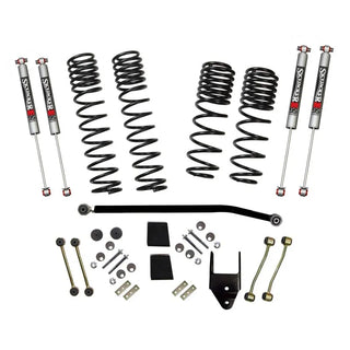 Skyjacker Diesel 3.5-4in Dual Rate Long Travel Sus Lift Kit w/ M95 Monotube Shocks: Jeep Wrangler JL 2020 4WD