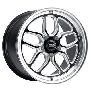 Weld Laguna Drag / Gloss Black Milled | 20x10 | 6x139.7 | +38mm Offset