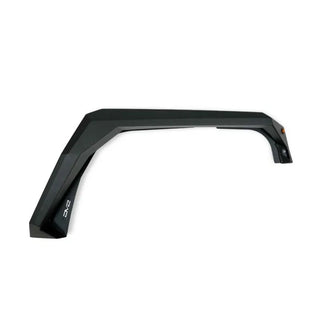 DV8 Offroad Armor Fender Flares: Jeep Wrangler JK 2007-2018 3.8L/3.6L V6/2.0L Turbo - Black