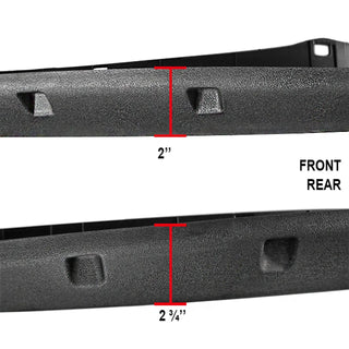 Spec D Riveted Style Fender Flares (Textured Black, 4pc): Dodge Ram 2002 - 2009