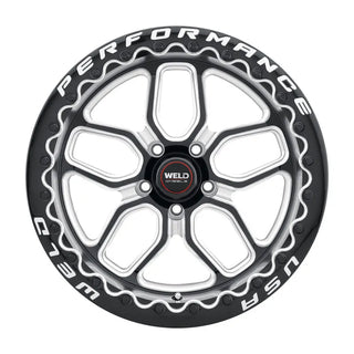 Weld Laguna Drag / Gloss Black Milled | 17x10 | 5x127 | +38mm Offset