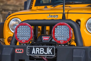 ARB Deluxe Winch Bar Bumper (SATIN) (FRONT): Jeep Wrangler JK 2007-2018