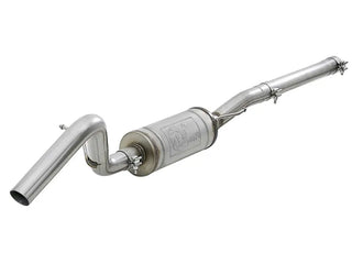 aFe MACH Force-Xp 2.5" Front Muffler Assembly (FRONT): Jeep Wrangler JK 2007-2018 3.8/3.6L