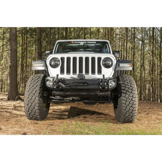 Rugged Ridge Arcus Front Bumper Set w/Tray & Hooks (FRONT): Jeep Wrangler JL/JT 2018-25 2.0L-6.4L