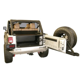 Tuffy Standard Cargo Enclosure (REAR): Jeep Wrangler JK Unlimited 2011-2018