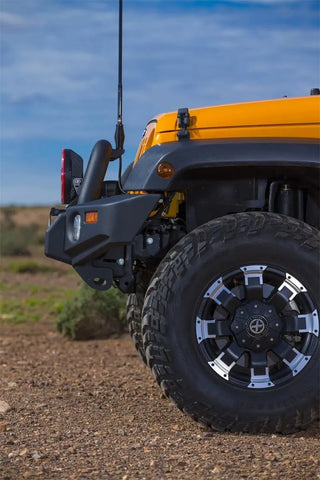 ARB Deluxe Winch Bar Bumper (TEXTURED) (FRONT): Jeep Wrangler JK 2007-2018