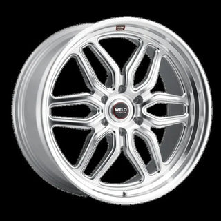 Weld Laguna / Gloss Silver | 22x9.5 | 6x139.7 | +25mm Offset