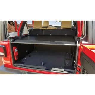 Tuffy Deluxe Cargo Enclosure: Jeep Wrangler JL 2018-2026 without Alpine Subwoofer