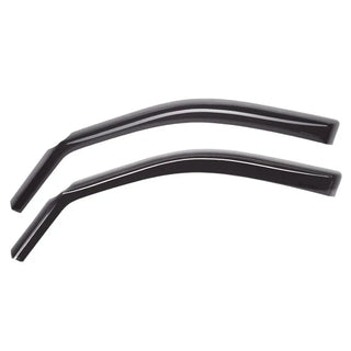 WeatherTech Front Side Window Deflectors Matte Black (FRONT): Jeep Gladiator / Wrangler 2020-2026 3.6L/3.0L