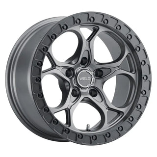 Weld W107 Ledge / Satin Gun Satin Black | 17x9.0 | 5x127 | -12mm Offset