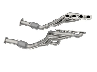 Kooks 2" x 3" Longtube Headers & GREEN Catted Mid Pipes (F&R): RAM TRX 2021-2024 6.2L HEMI