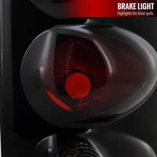 Spec D Euro Tail Lights (Dark Smoke): Dodge Ram 2002 - 2006