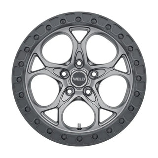 Weld W107 Ledge / Satin Gun Satin Black | 17x9.0 | 5x127 | -12mm Offset