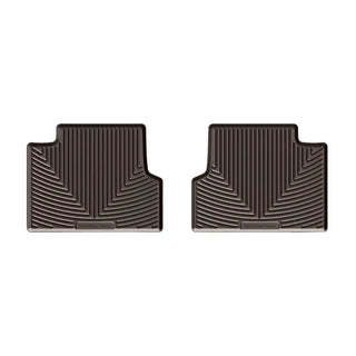 WeatherTech Rear Rubber Mats Cocoa: Jeep Wrangler 2014-2016 3.6L