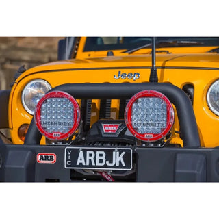 ARB Deluxe Winch Bar Bumper (SATIN) (FRONT): Jeep Wrangler 07-17 3.8L/3.6L