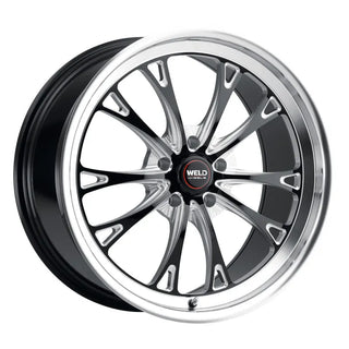 Weld Belmont / Gloss Black Milled | 20x9 | 5x115 | +20mm Offset