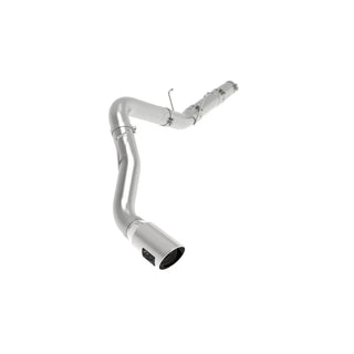 aFe ATLAS 5in Alum Steel DPF-Back Exhaust w/Polished Tip: Ram 2500 / 3500 2019-2026 6.7L Diesel
