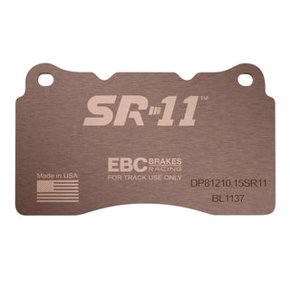 EBC Racing SR-11 Sintered Race Brake Pads (REAR): Dodge Viper 2015-2017 8.4L V10