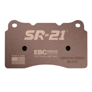 EBC SR-21 Sintered Race Brake Pads (FRONT): Dodge Viper 2015-2017 8.4L V10