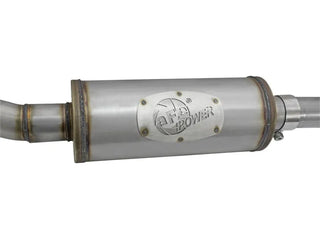 aFe Rebel Series 2.5" Cat-Back Exhaust System Polished Tips (REAR): Jeep Wrangler JK 2007-2018 3.8/3.6L