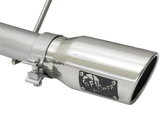 aFe Rebel Series 2.5" Cat-Back Exhaust System Polished Tips (REAR): Jeep Wrangler JK 2007-2018 3.8/3.6L