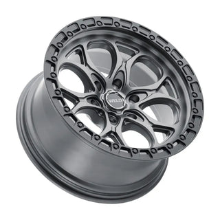 Weld W107 Ledge / Satin Gun / Black Ring | 20x10 | 6x139.7 | +13mm Offset
